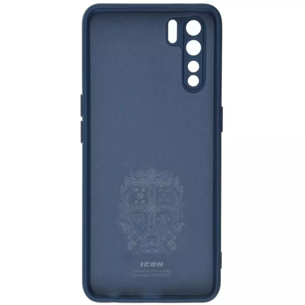 Чехол для моб. телефона Armorstandart ICON Case OPPO A91 Dark Blue (ARM57159) - 1 Чехол для моб. телефона Armorstandart ICON Case OPPO A91 Dark Blue (ARM57159) - 1
