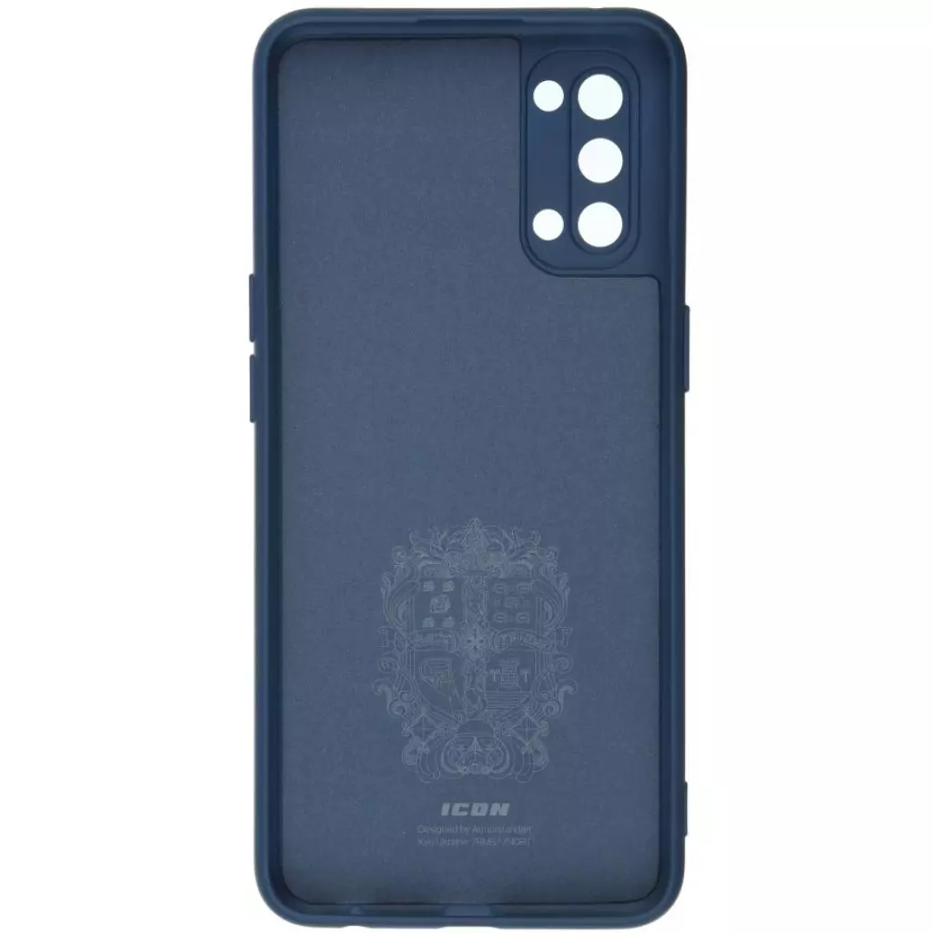 Чехол для моб. телефона Armorstandart ICON Case OPPO Reno4 Dark Blue (ARM57169) - 1 Чехол для моб. телефона Armorstandart ICON Case OPPO Reno4 Dark Blue (ARM57169) - 1