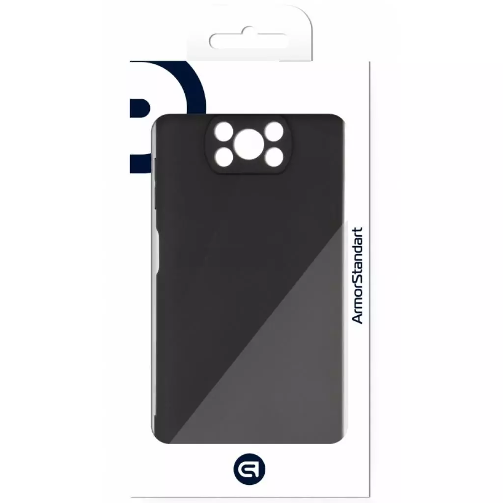 Чехол для моб. телефона Armorstandart Matte Slim Fit Xiaomi Poco X3 Black (ARM57470) - 1 Чехол для моб. телефона Armorstandart Matte Slim Fit Xiaomi Poco X3 Black (ARM57470) - 1