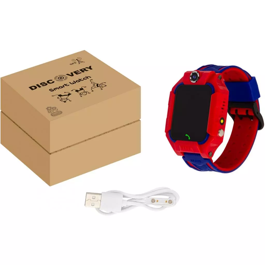 Смарт-часы Discovery iQ5000 Camera LED Purple (iQ5000 Purple) - 2 Смарт-часы Discovery iQ5000 Camera LED Purple (iQ5000 Purple) - 2