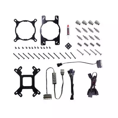 Система водного охлаждения ID-Cooling Zoomflow 360X SNOW - 5 Система водного охлаждения ID-Cooling Zoomflow 360X SNOW - 5