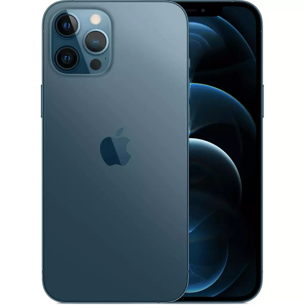 Мобильный телефон Apple iPhone 12 Pro Max 256Gb Pacific Blue (MGDF3) - 1 Мобильный телефон Apple iPhone 12 Pro Max 256Gb Pacific Blue (MGDF3) - 1
