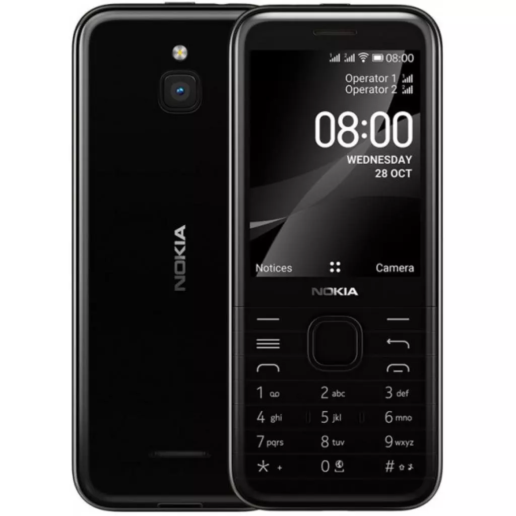 Мобильный телефон Nokia 8000 DS 4G Black - 4
