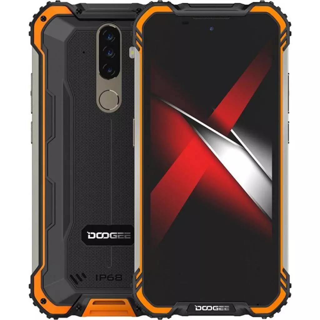 Мобильный телефон Doogee S58 Pro 6/64GB Black Orange - 6 Мобильный телефон Doogee S58 Pro 6/64GB Black Orange - 6