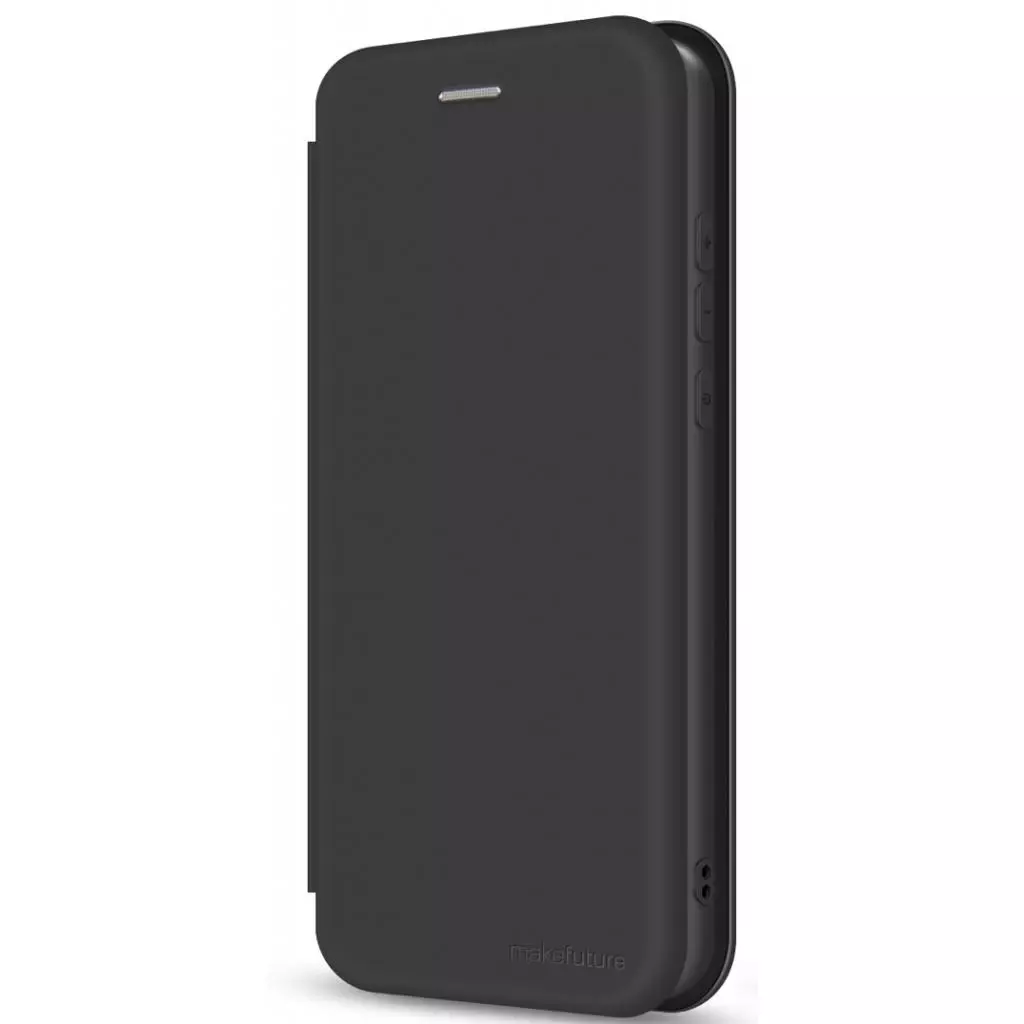 Чехол для моб. телефона MakeFuture Xiaomi Redmi 9C Flip (Soft-Touch PU) Black (MCP-XR9CBK)