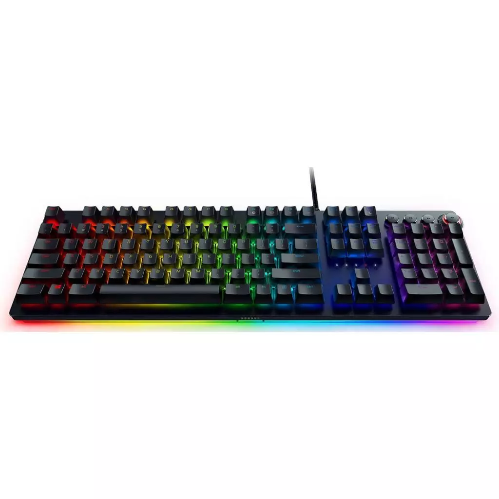 Клавиатура Razer Huntsman Elite Clicky Optical switch RU (RZ03-01870700-R3R1) - 4 Клавиатура Razer Huntsman Elite Clicky Optical switch RU (RZ03-01870700-R3R1) - 4