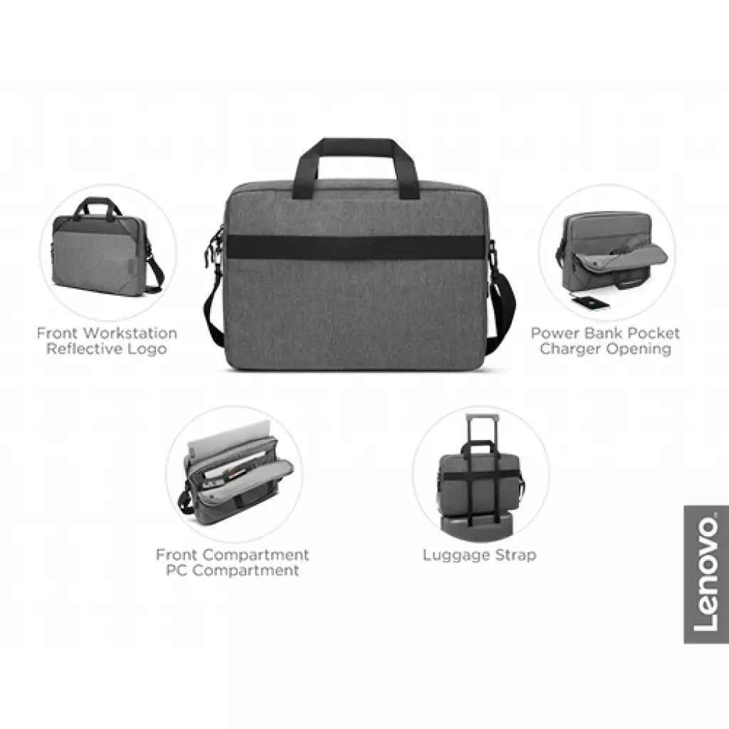 Сумка для ноутбука Lenovo 15.6" Business Casual Topload (4X40X54259) - 5 Сумка для ноутбука Lenovo 15.6" Business Casual Topload (4X40X54259) - 5