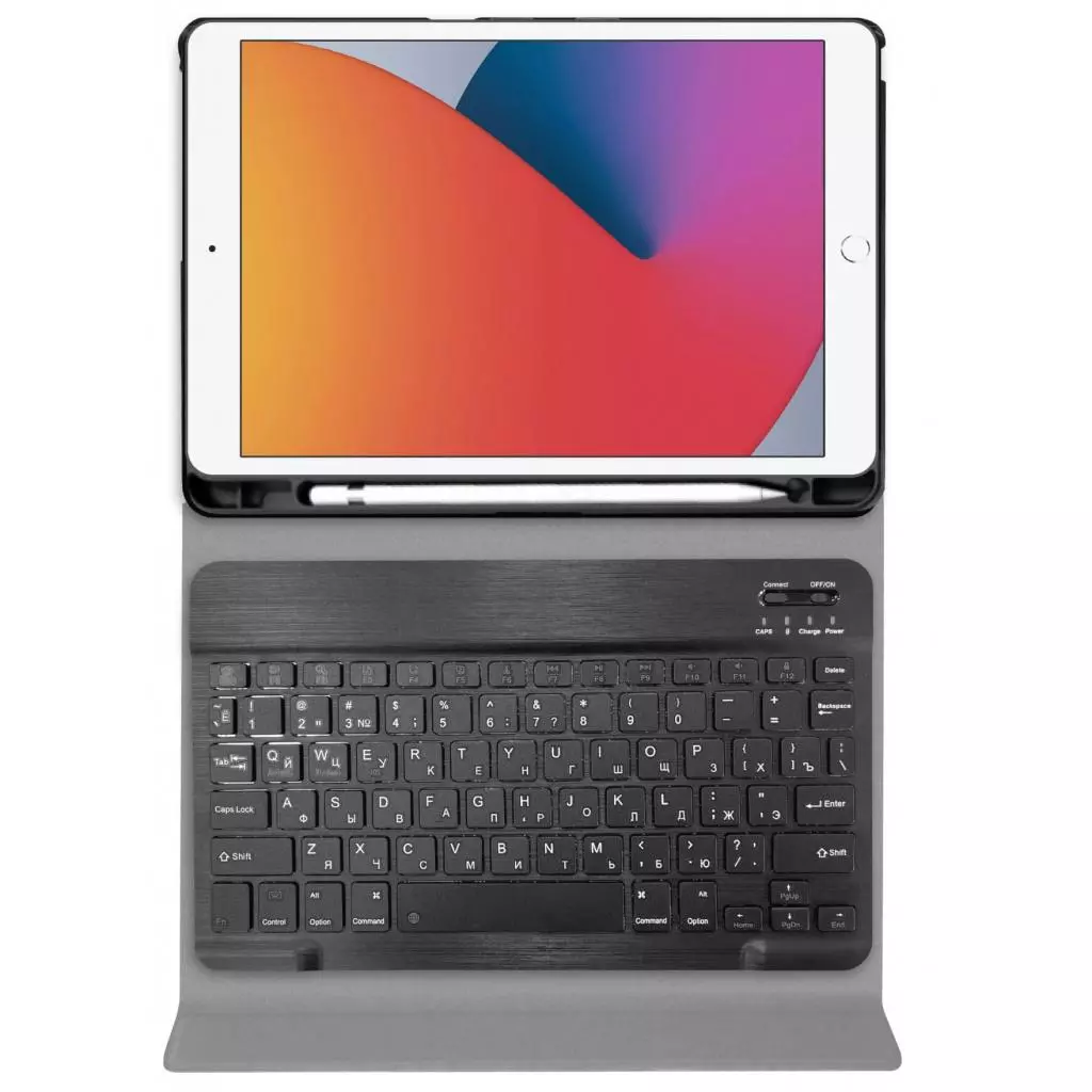 Чехол для планшета AirOn Premium iPad 10.2" 2019/2020/2021 7/8/9 Gen Air 3 Keyboard (4821784622496) - 2