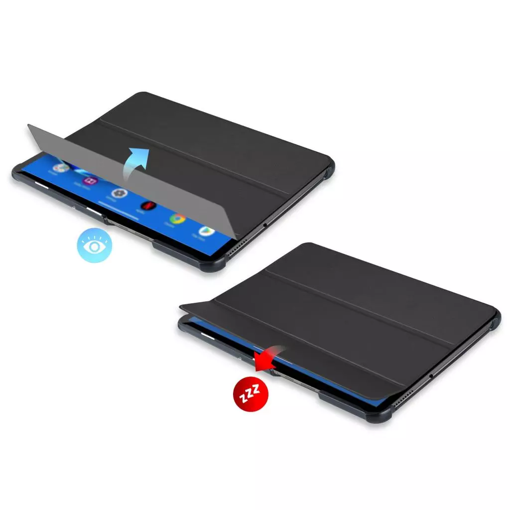 Чехол для планшета AirOn Premium Lenovo Tab M10 Plus (TB-X606F) 10.3" + film Black (4822352781028) - 4 Чехол для планшета AirOn Premium Lenovo Tab M10 Plus (TB-X606F) 10.3" + film Black (4822352781028) - 4