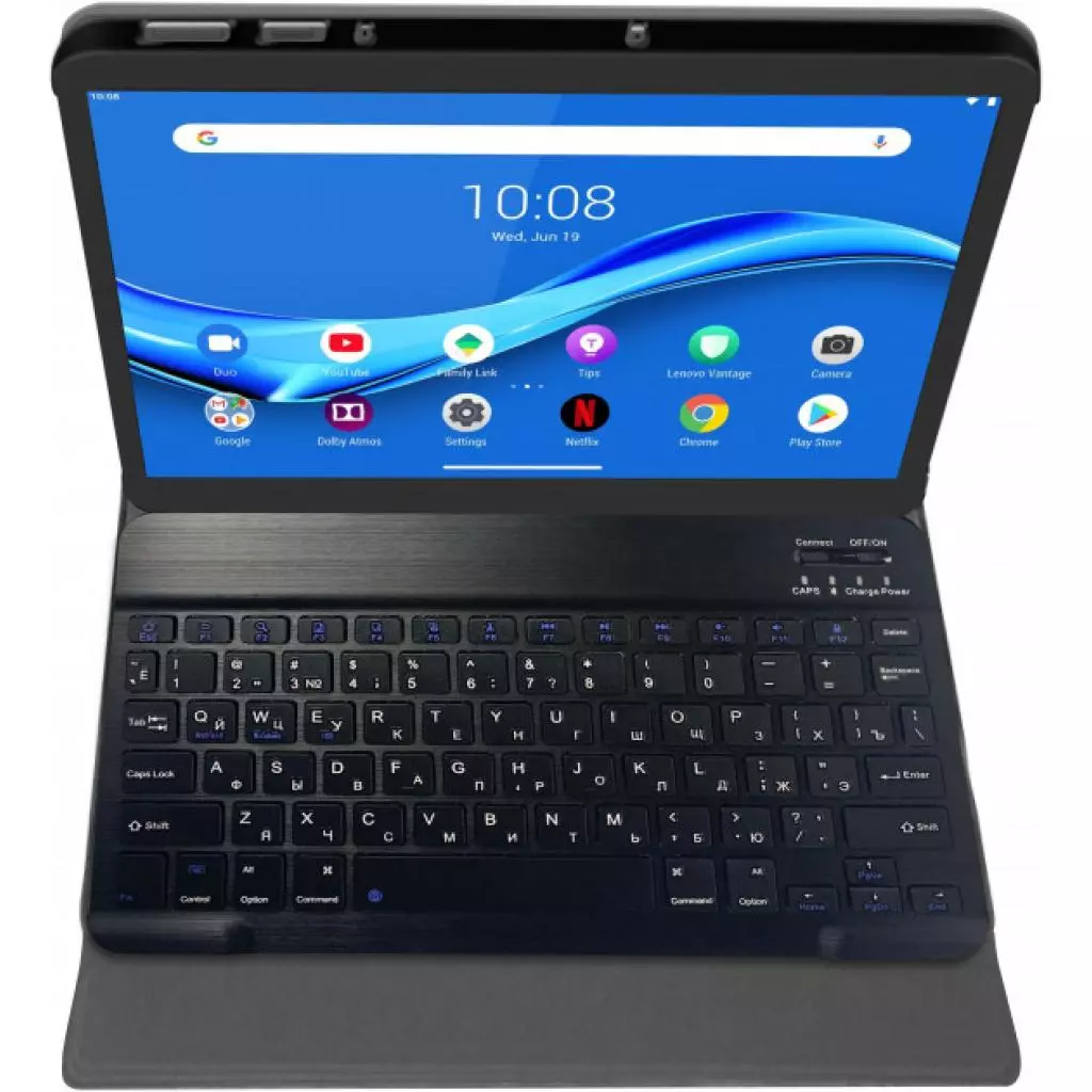 Чехол для планшета AirOn Premium Lenovo tab M10 PLUS X606 w Bluetooth Keyboard (4821784622498) - 1 Чехол для планшета AirOn Premium Lenovo tab M10 PLUS X606 w Bluetooth Keyboard (4821784622498) - 1