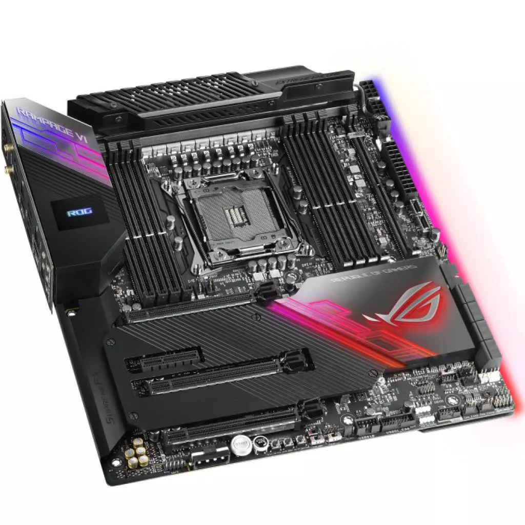 Материнская плата ASUS ROG RAMPAGE VI EXTREME ENCORE - 3 Материнская плата ASUS ROG RAMPAGE VI EXTREME ENCORE - 3
