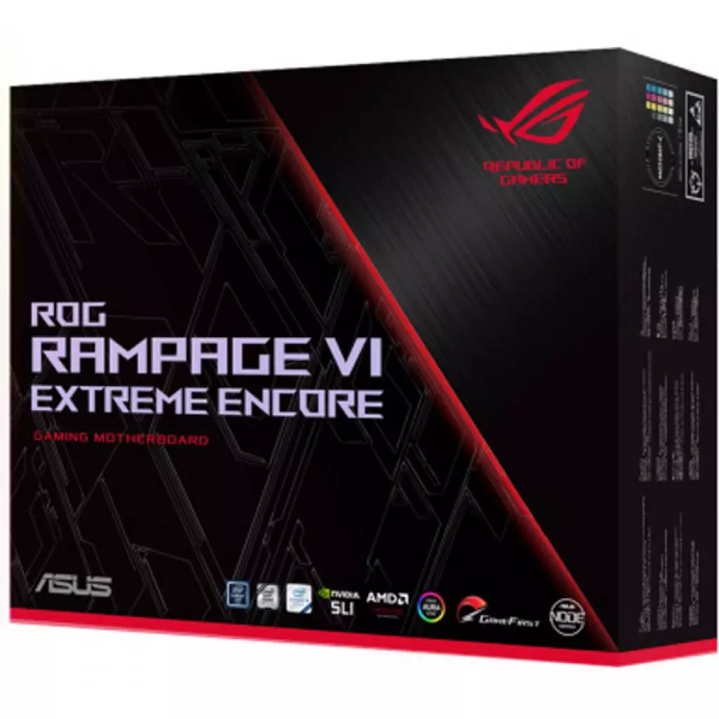 Материнская плата ASUS ROG RAMPAGE VI EXTREME ENCORE - 9 Материнская плата ASUS ROG RAMPAGE VI EXTREME ENCORE - 9