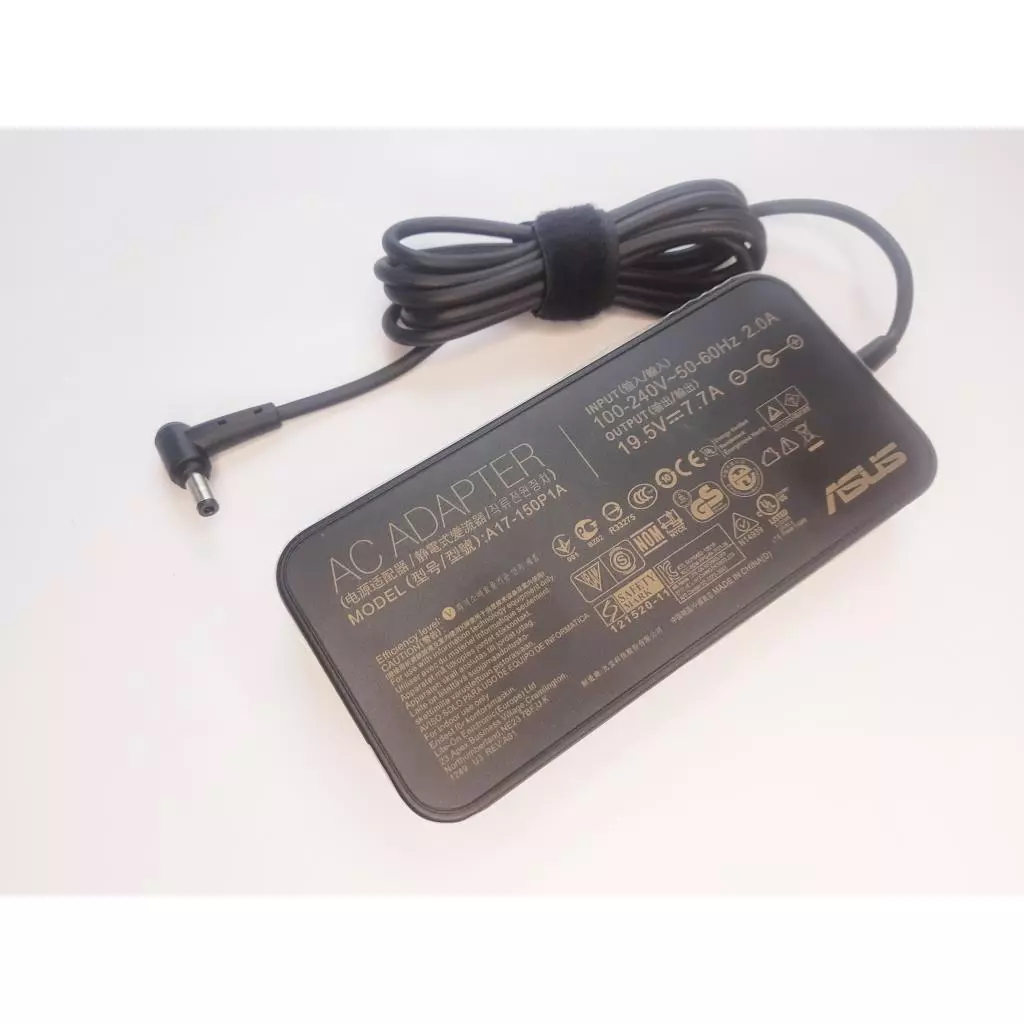 Блок питания к ноутбуку ASUS 150W 19.5V, 7.7A, разъем 5.5/2.5, Slim-корпус (A17-150P1A / A40327) - 1 Блок питания к ноутбуку ASUS 150W 19.5V, 7.7A, разъем 5.5/2.5, Slim-корпус (A17-150P1A / A40327) - 1