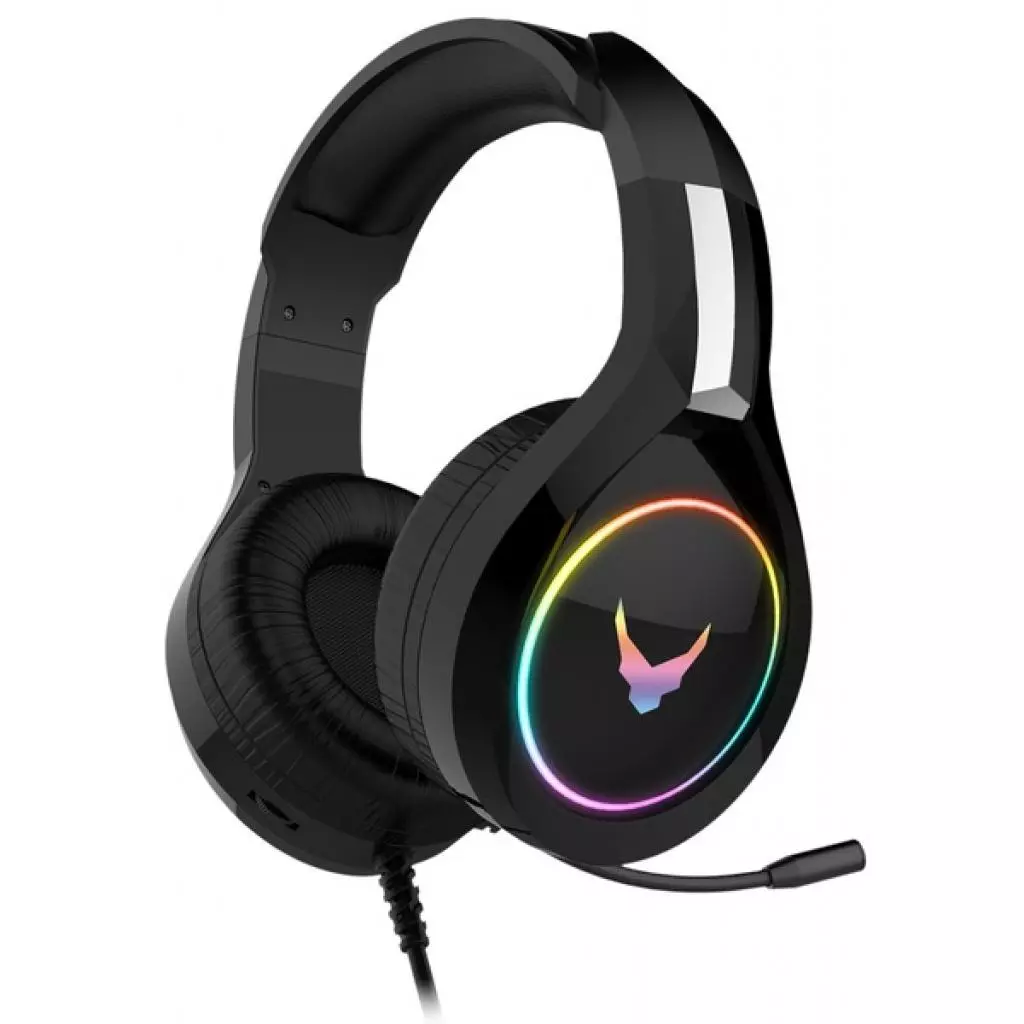 Наушники Varr VH-6060 LED RGB Backlight Black (VH6060) - 2 Наушники Varr VH-6060 LED RGB Backlight Black (VH6060) - 2