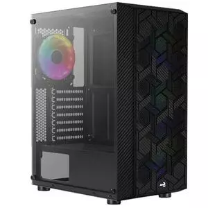Корпус AeroCool Hive-G-BK-v2 Корпус AeroCool Hive-G-BK-v2