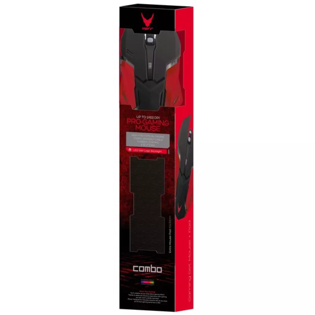 Мышка Varr Set MPX2 + Mouse Pad 295x210 (VSETMPX2) - 2 Мышка Varr Set MPX2 + Mouse Pad 295x210 (VSETMPX2) - 2
