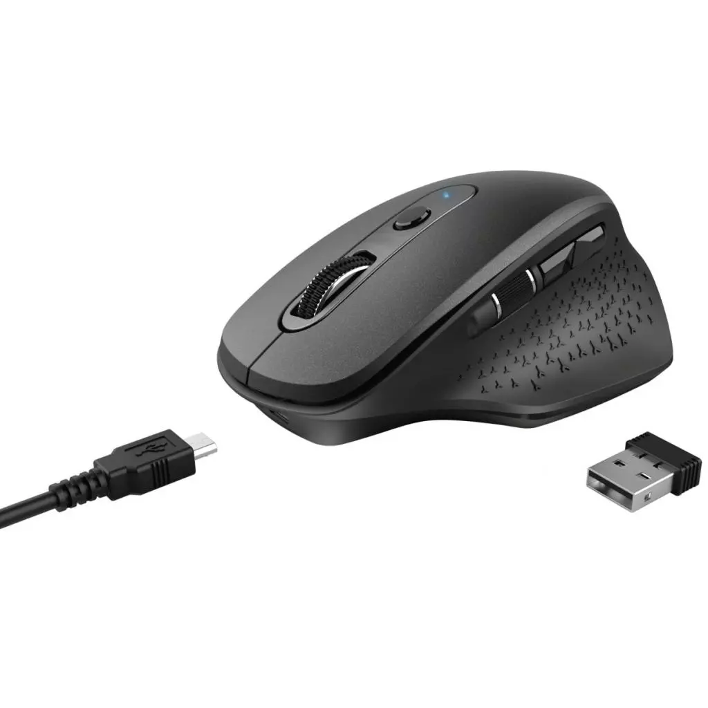 Мышка Trust Ozaa Rechargeable Black (23812) - 6 Мышка Trust Ozaa Rechargeable Black (23812) - 6