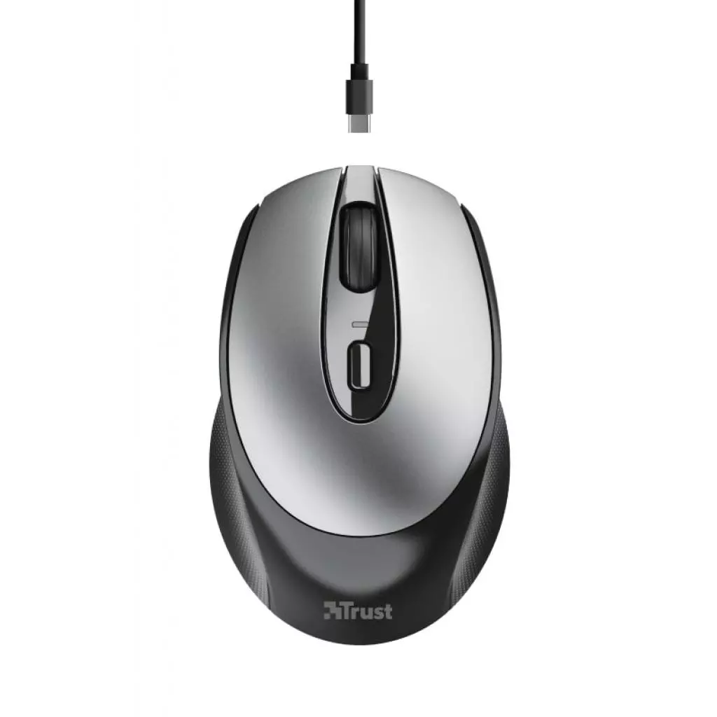 Мышка Trust Zaya Rechargeable Wireless Black (23809) - 6 Мышка Trust Zaya Rechargeable Wireless Black (23809) - 6