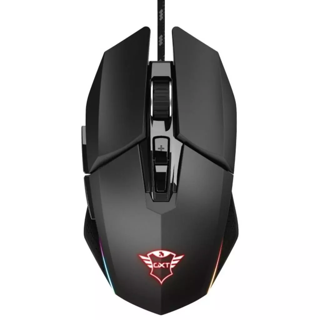 Мышка Trust GXT 950 Idon Illuminated USB Black (23645) - 1 Мышка Trust GXT 950 Idon Illuminated USB Black (23645) - 1