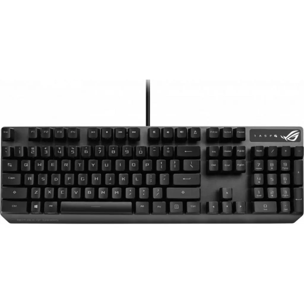 Клавиатура ASUS ROG Strix Scope RX Red Ru USB (90MP0240-BKRA00) - 1 Клавиатура ASUS ROG Strix Scope RX Red Ru USB (90MP0240-BKRA00) - 1