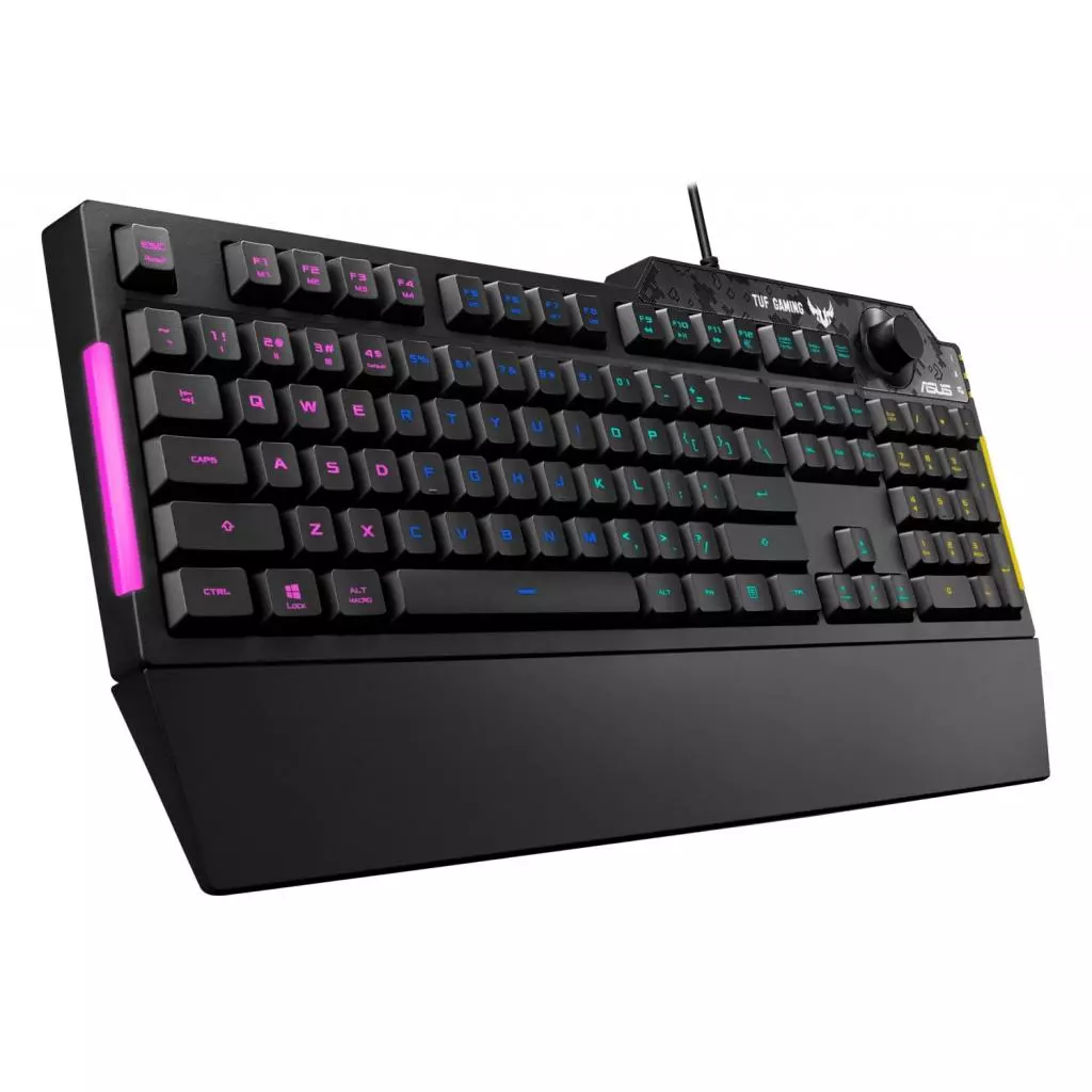 Клавиатура ASUS TUF Gaming K1 USB Black Ru (90MP01X0-BKRA00) - 2 Клавиатура ASUS TUF Gaming K1 USB Black Ru (90MP01X0-BKRA00) - 2