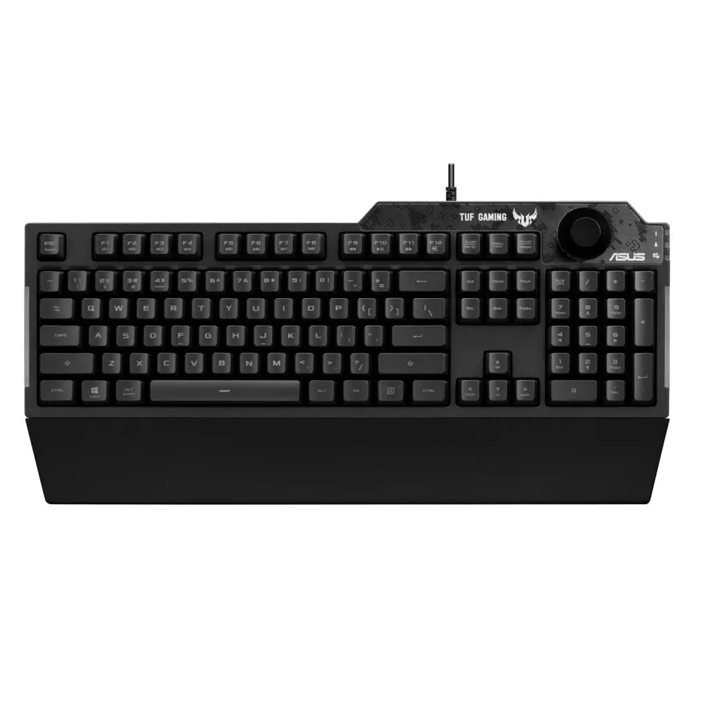 Клавиатура ASUS TUF Gaming K1 USB Black Ru (90MP01X0-BKRA00) - 3 Клавиатура ASUS TUF Gaming K1 USB Black Ru (90MP01X0-BKRA00) - 3