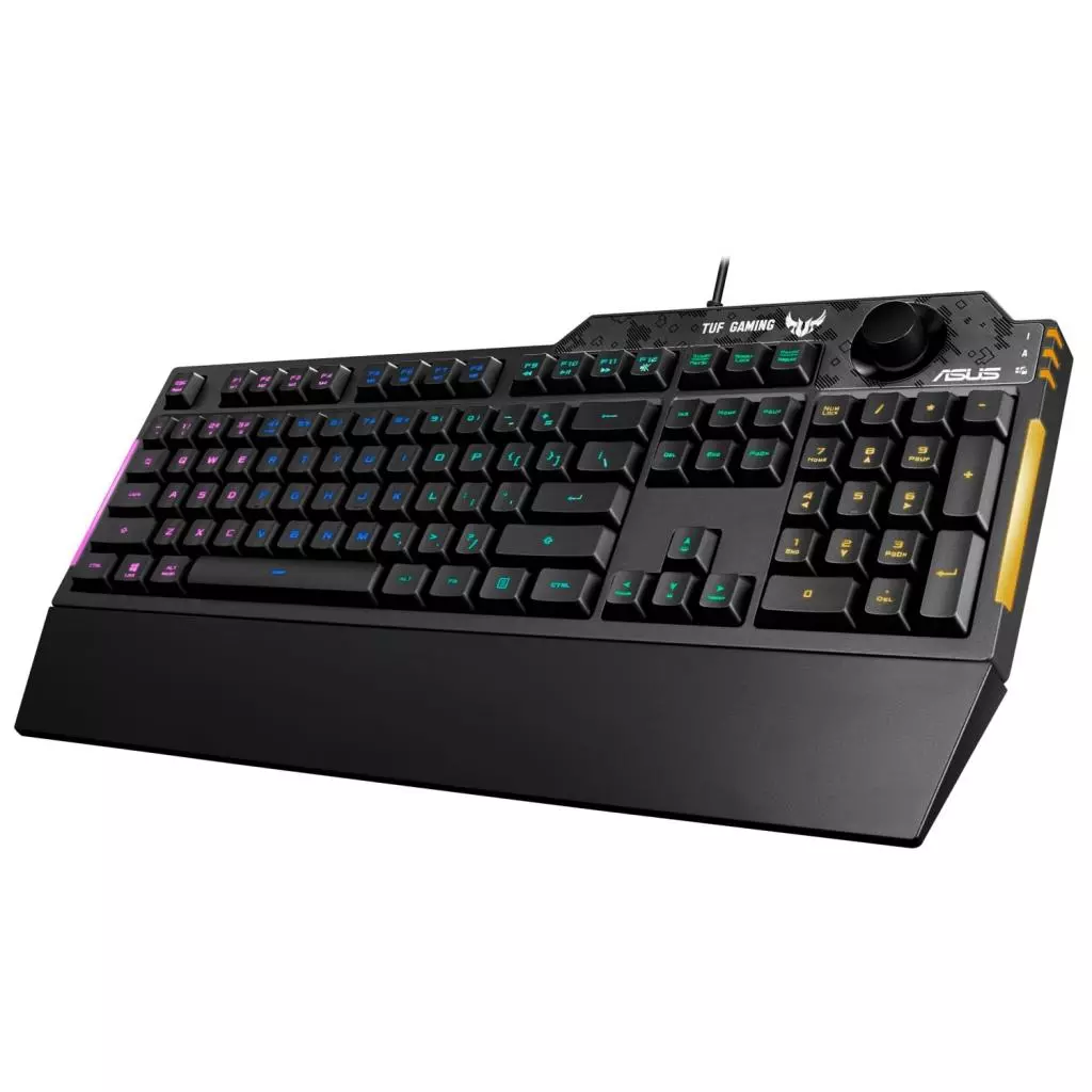 Клавиатура ASUS TUF Gaming K1 USB Black Ru (90MP01X0-BKRA00) - 5 Клавиатура ASUS TUF Gaming K1 USB Black Ru (90MP01X0-BKRA00) - 5