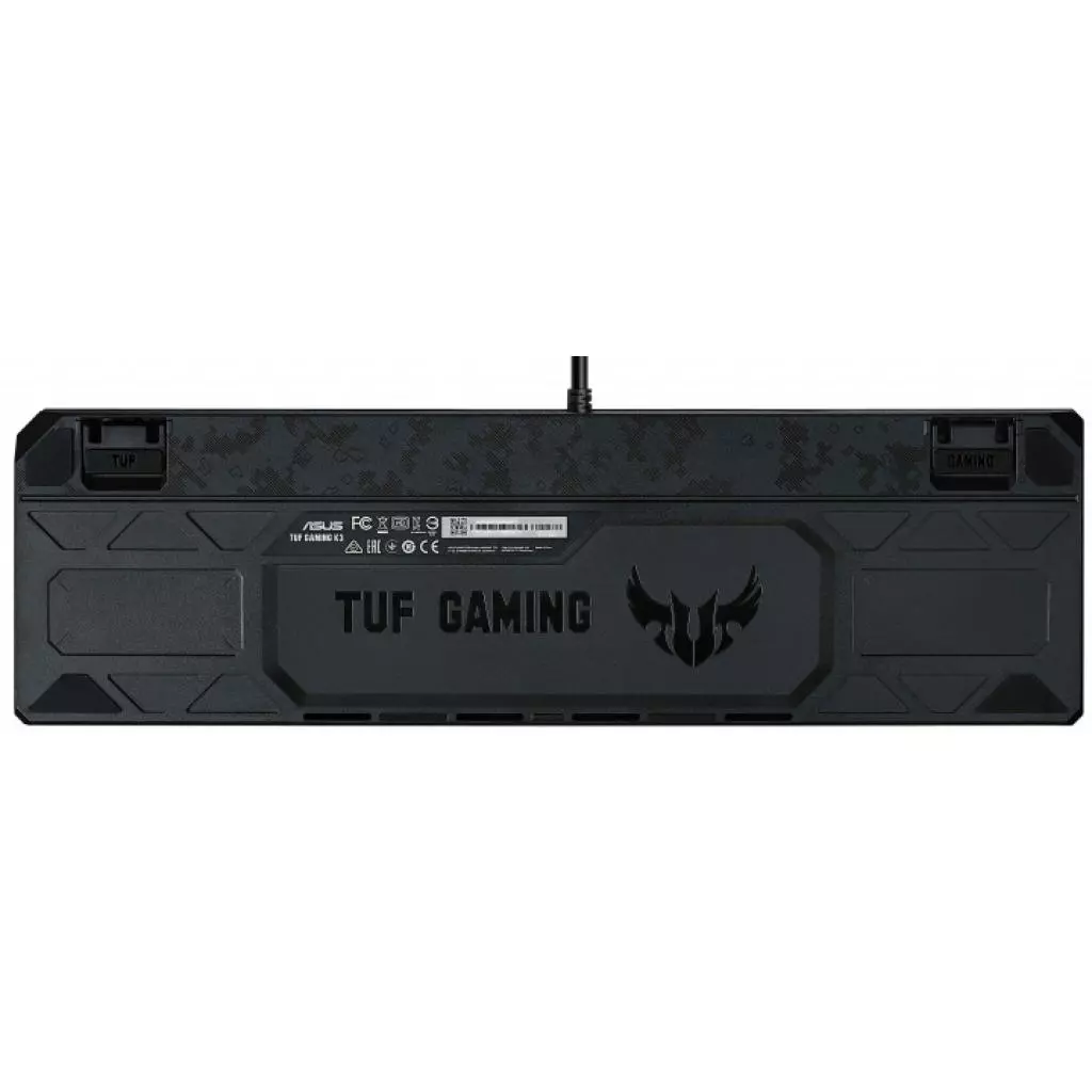 Клавиатура ASUS TUF Gaming K3 Kailh Brown Switches USB Black (90MP01Q1-BKRA00) - 2 Клавиатура ASUS TUF Gaming K3 Kailh Brown Switches USB Black (90MP01Q1-BKRA00) - 2