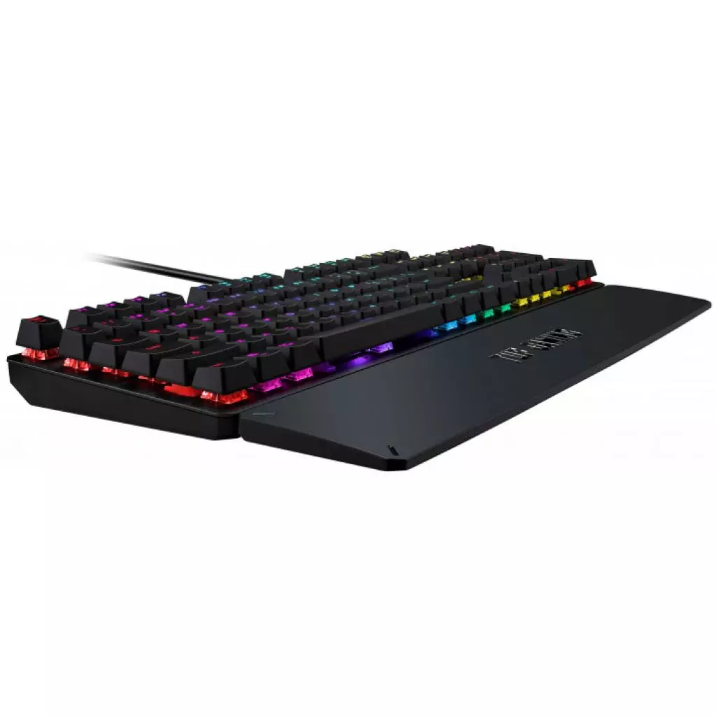 Клавиатура ASUS TUF Gaming K3 Kailh Brown Switches USB Black (90MP01Q1-BKRA00) - 4 Клавиатура ASUS TUF Gaming K3 Kailh Brown Switches USB Black (90MP01Q1-BKRA00) - 4