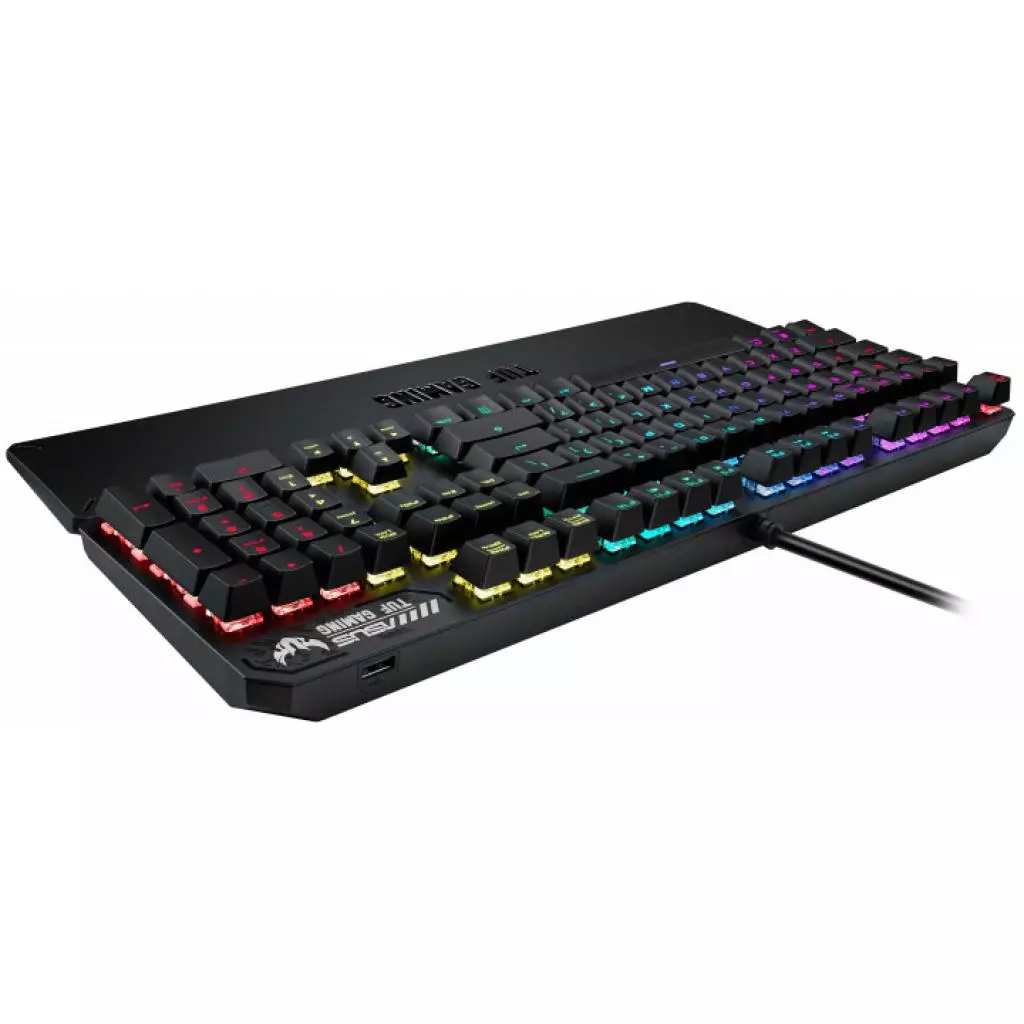 Клавиатура ASUS TUF Gaming K3 Kailh Brown Switches USB Black (90MP01Q1-BKRA00) - 5 Клавиатура ASUS TUF Gaming K3 Kailh Brown Switches USB Black (90MP01Q1-BKRA00) - 5