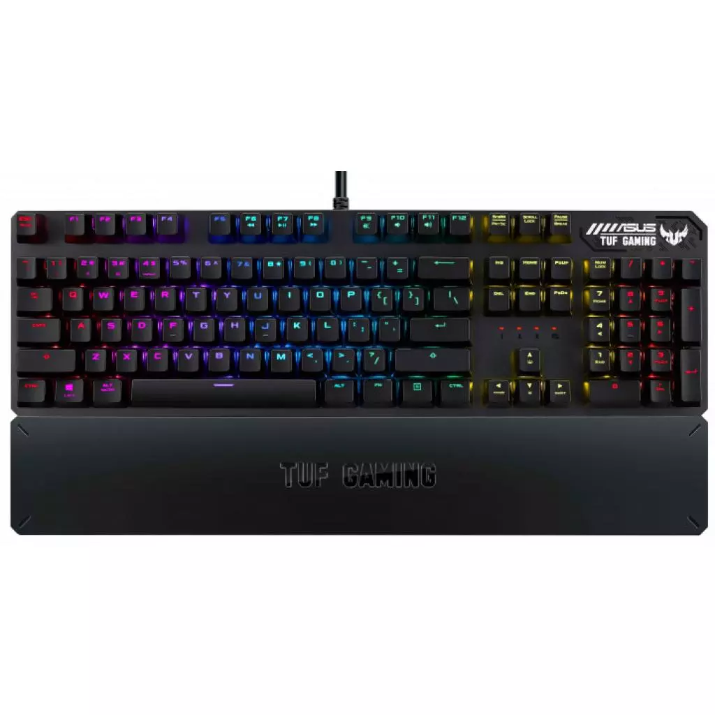 Клавиатура ASUS TUF Gaming K3 Kailh Brown Switches USB Black (90MP01Q1-BKRA00)