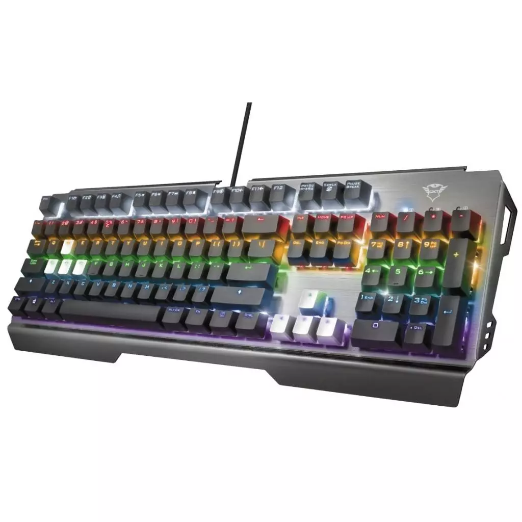 Клавиатура Trust GXT877 Scarr Mechanical RU Cherry MX Red USB (23723) - 2 Клавиатура Trust GXT877 Scarr Mechanical RU Cherry MX Red USB (23723) - 2