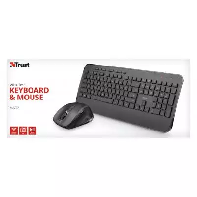 Комплект Trust Mezza Wireless Black (23721) - 3 Комплект Trust Mezza Wireless Black (23721) - 3