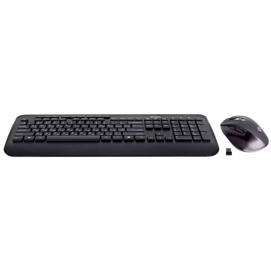 Комплект Ergo KM-710WL Black (KM-710WL) - 1 Комплект Ergo KM-710WL Black (KM-710WL) - 1