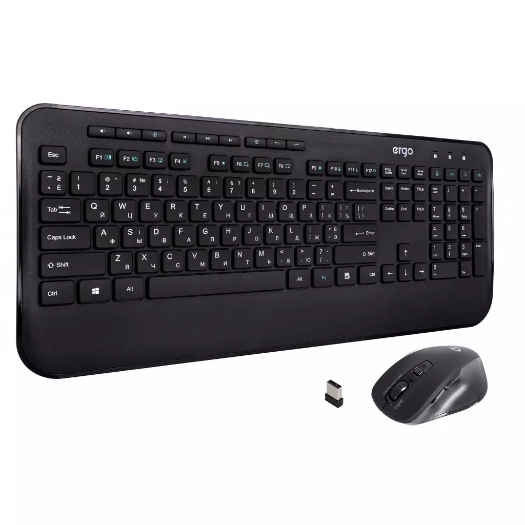 Комплект Ergo KM-710WL Black (KM-710WL) - 2 Комплект Ergo KM-710WL Black (KM-710WL) - 2
