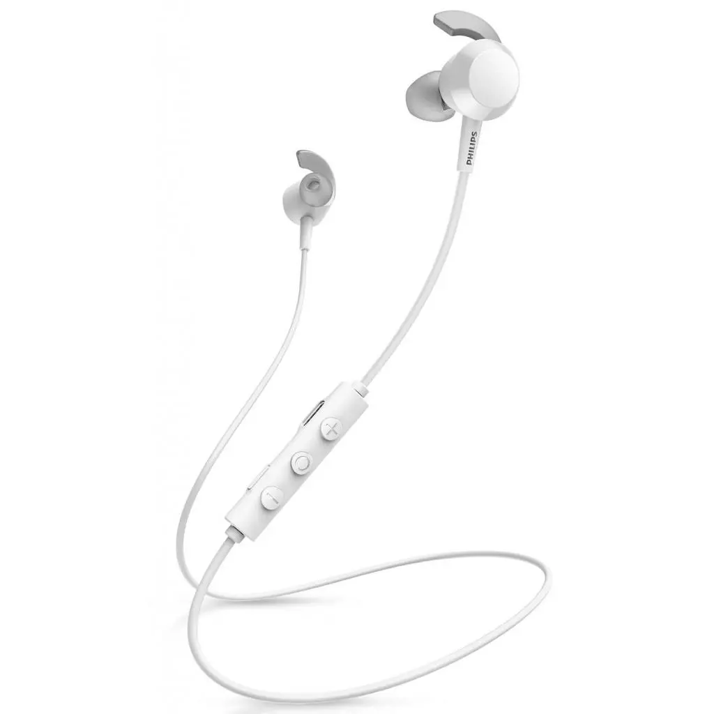 Наушники Philips TAE4205WT In-ear Mic Wireless White (TAE4205WT/00) - 1 Наушники Philips TAE4205WT In-ear Mic Wireless White (TAE4205WT/00) - 1