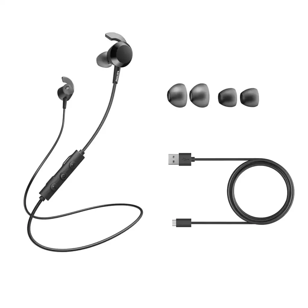 Наушники Philips TAE4205BK In-ear Mic Wireless Black (TAE4205BK/00) - 6