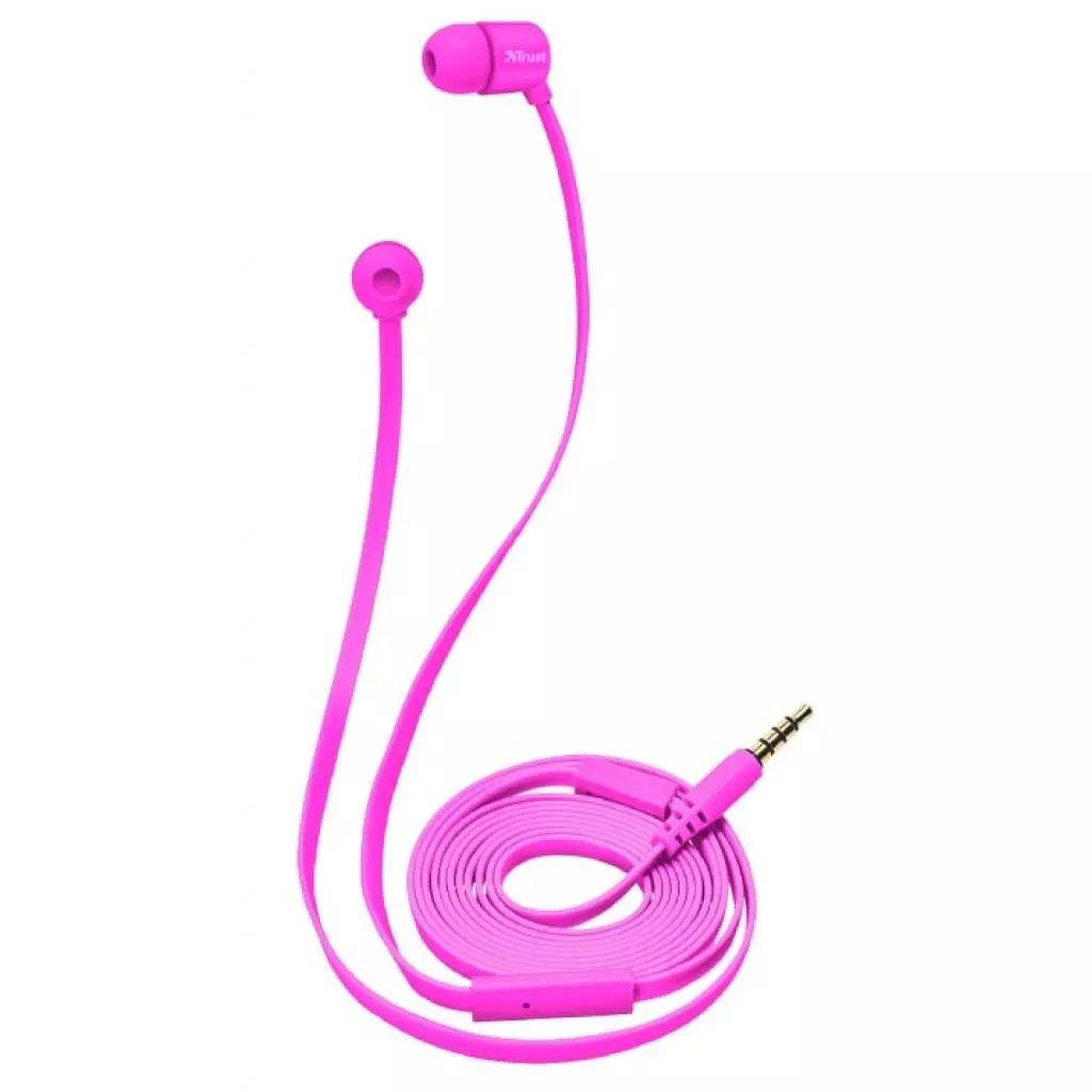 Наушники Trust Duga Mic Pink (22109) - 1 Наушники Trust Duga Mic Pink (22109) - 1