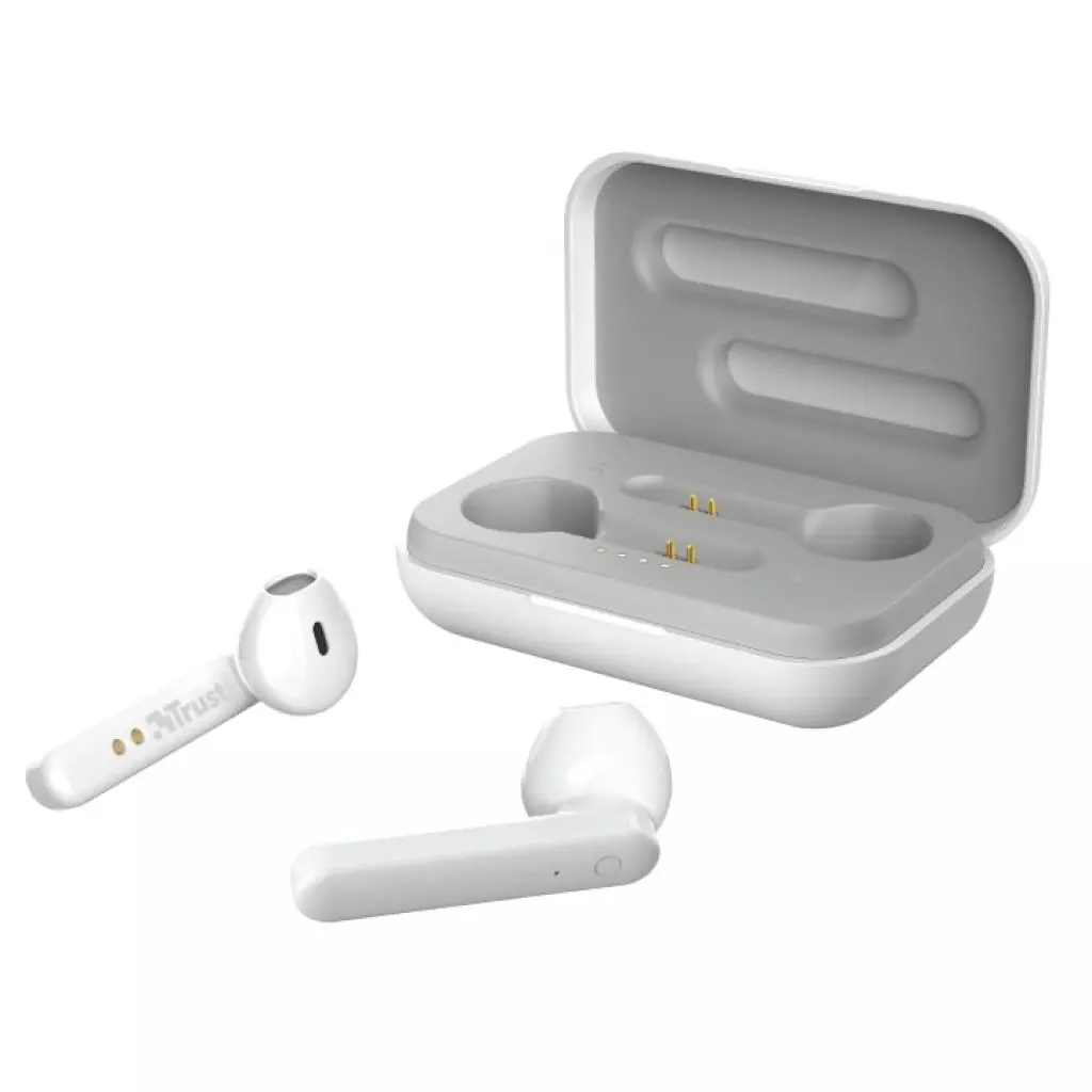 Наушники Trust Primo Touch True Wireless Mic White (23783) - 2 Наушники Trust Primo Touch True Wireless Mic White (23783) - 2