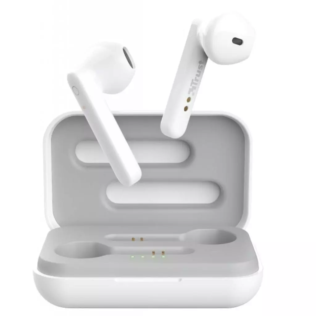 Наушники Trust Primo Touch True Wireless Mic White (23783) - 4 Наушники Trust Primo Touch True Wireless Mic White (23783) - 4