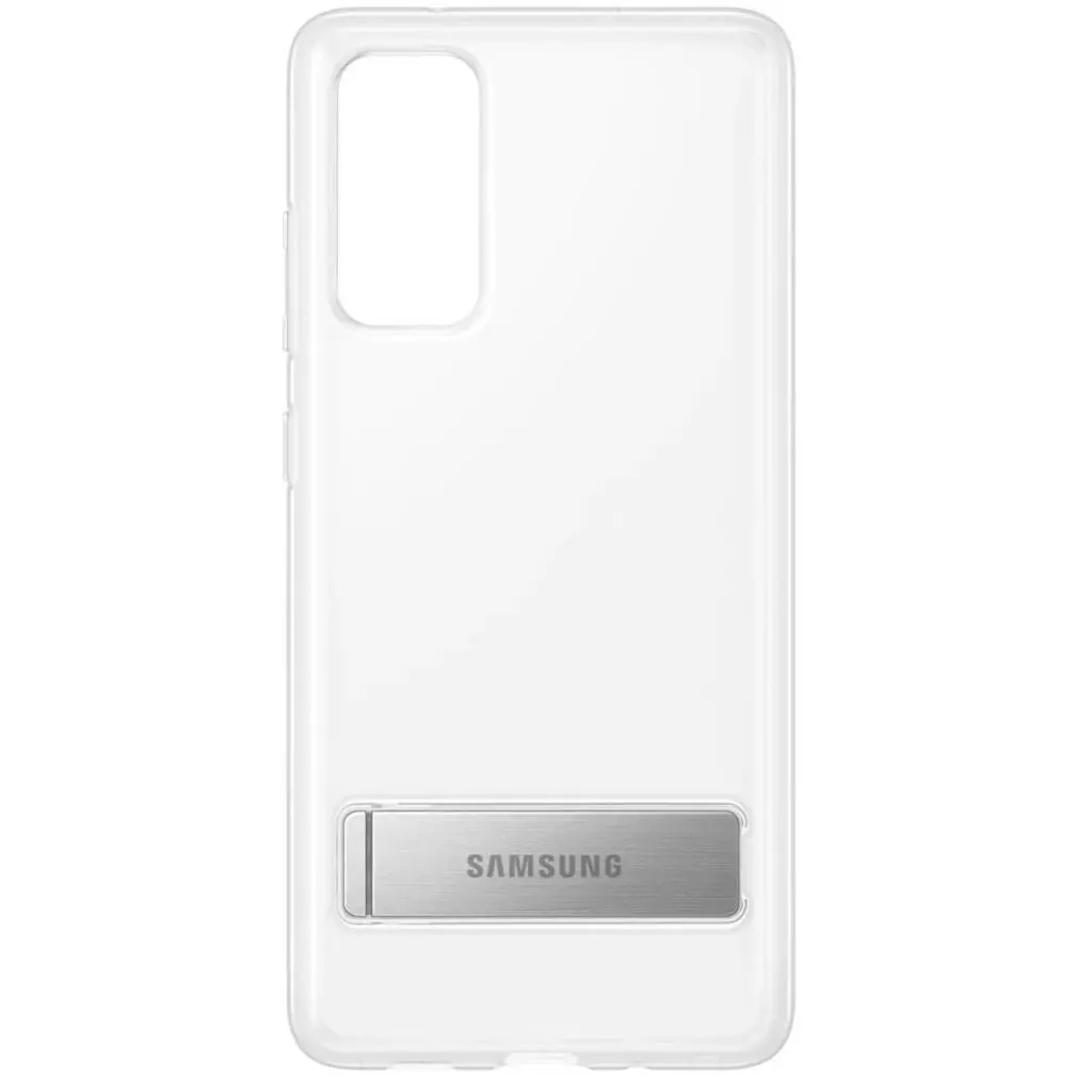 Чехол для моб. телефона Samsung Clear Standing Cover Galaxy S20FE (G780) Transparent (EF-JG780CTEGRU) - 1 Чехол для моб. телефона Samsung Clear Standing Cover Galaxy S20FE (G780) Transparent (EF-JG780CTEGRU) - 1