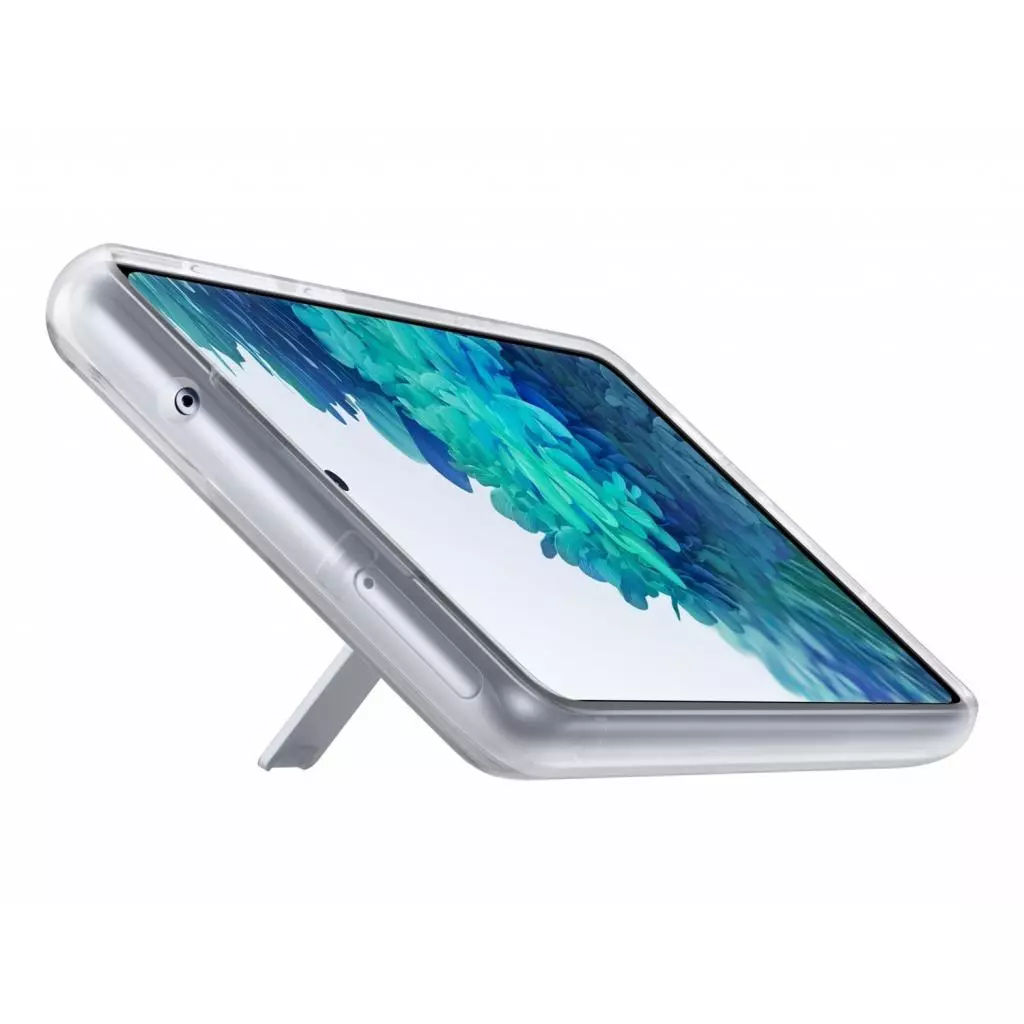 Чехол для моб. телефона Samsung Clear Standing Cover Galaxy S20FE (G780) Transparent (EF-JG780CTEGRU) - 2 Чехол для моб. телефона Samsung Clear Standing Cover Galaxy S20FE (G780) Transparent (EF-JG780CTEGRU) - 2