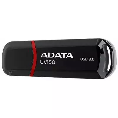 USB флеш накопитель ADATA 16Gb UV150 Black USB 3.0 (AUV150-16G-RBK) - 1 USB флеш накопитель ADATA 16Gb UV150 Black USB 3.0 (AUV150-16G-RBK) - 1