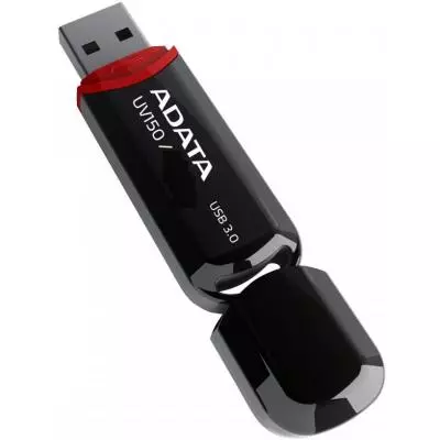 USB флеш накопитель ADATA 16Gb UV150 Black USB 3.0 (AUV150-16G-RBK) - 2 USB флеш накопитель ADATA 16Gb UV150 Black USB 3.0 (AUV150-16G-RBK) - 2
