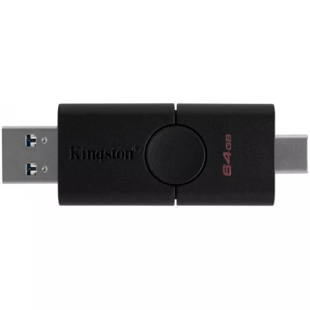 USB флеш накопитель Kingston 64GB DataTraveler Duo USB 3.2 Gen1/Type-C (DTDE/64GB) - 2