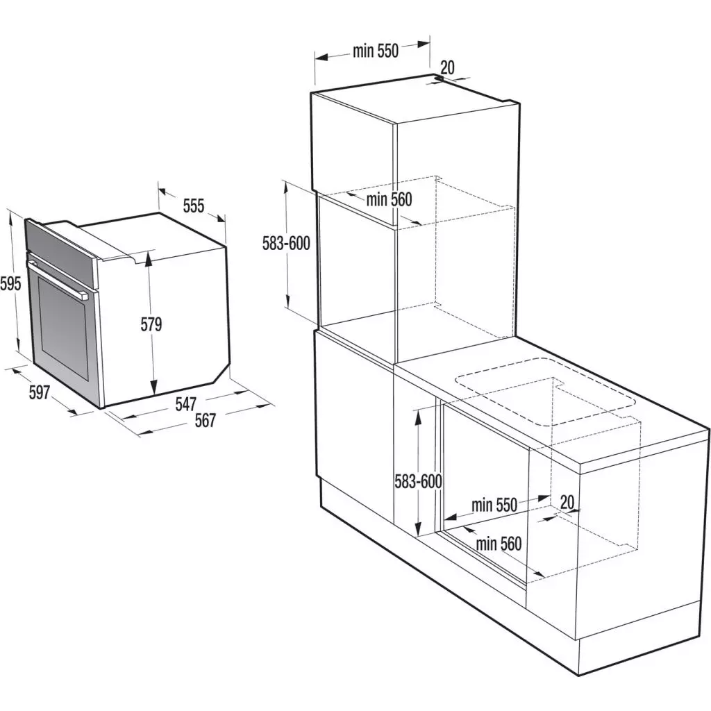 Духовой шкаф Gorenje BO737E14X - 6 Духовой шкаф Gorenje BO737E14X - 6