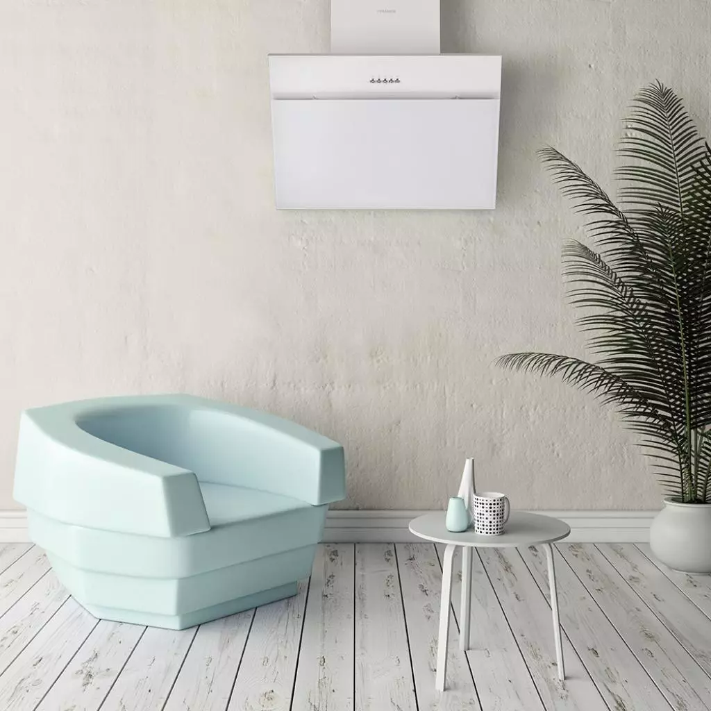 Вытяжка кухонная Pyramida NR-MG 60 (1000) M WH - 3 Вытяжка кухонная Pyramida NR-MG 60 (1000) M WH - 3