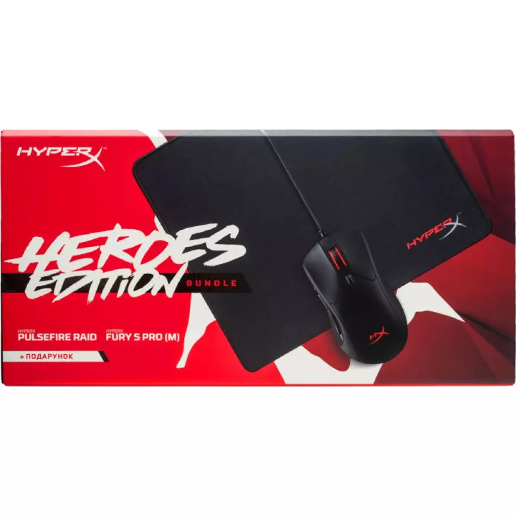Мышка HyperX Heroes Edition Bundle (HX-HEROES-BNDL) - 10 Мышка HyperX Heroes Edition Bundle (HX-HEROES-BNDL) - 10