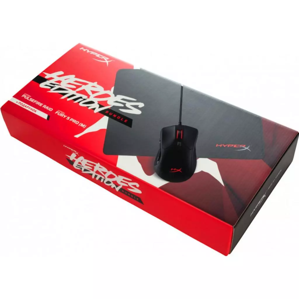 Мышка HyperX Heroes Edition Bundle (HX-HEROES-BNDL) - 11 Мышка HyperX Heroes Edition Bundle (HX-HEROES-BNDL) - 11
