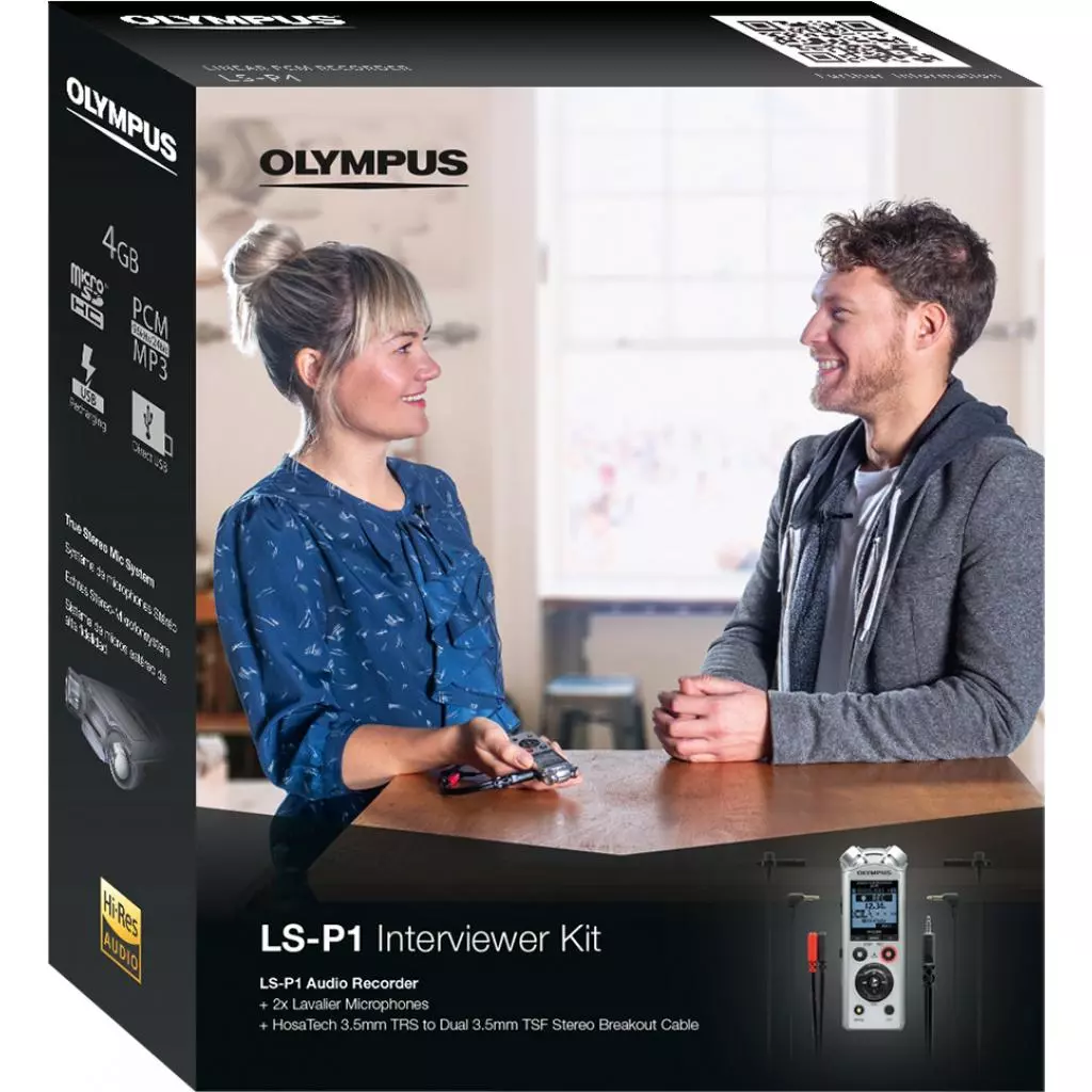 Цифровой диктофон Olympus LS-P1 Interviewer Kit (V414141SE040) - 2 Цифровой диктофон Olympus LS-P1 Interviewer Kit (V414141SE040) - 2
